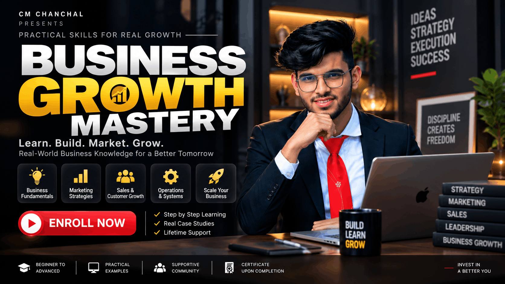 Business Growth Mastery — Build, Market, Sell & Scale Your Business