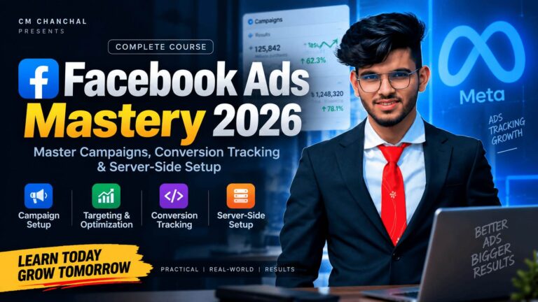 Facebook Ads Mastery 2026 — Master Campaigns, Conversion Tracking & Server-Side Setup